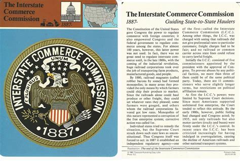 Inter-State Commerce Commission: A Comprehensive Guide