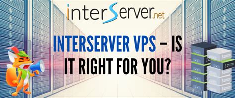 InterServer VPS hosting options and configurations