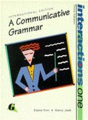 Interactions A Communicative Grammar Stage I Epub