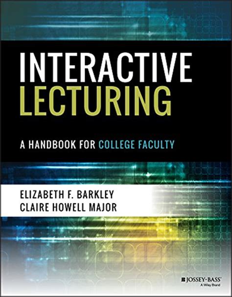 Interactive Lecturing A Handbook for College Faculty Epub