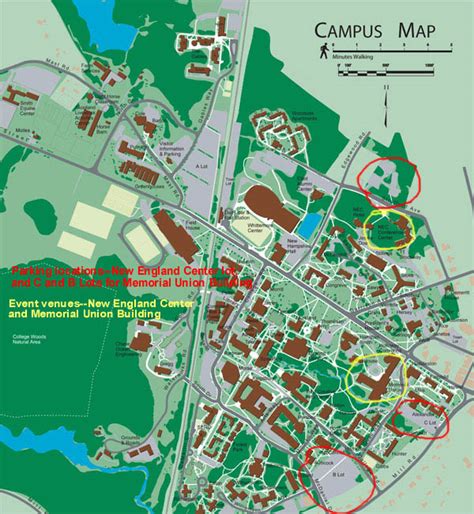 Interactive Map of UNH Campus
