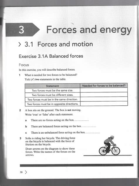 Interactive Science Workbook Forces And Energy Answer Reader