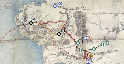 Interactive lotr map: Travel Through Middle-earth Like Never Before