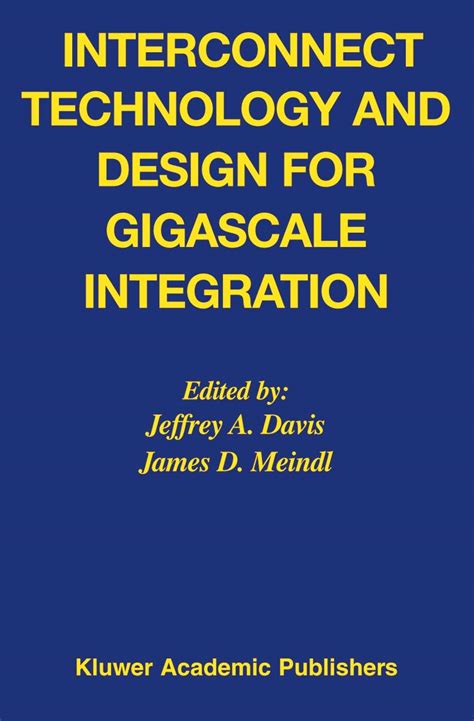 Interconnect Technology and Design for Gigascale Integration 1st Edition PDF