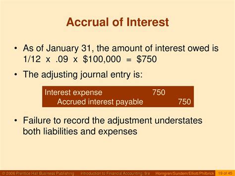 Interest Accrual and Taxation