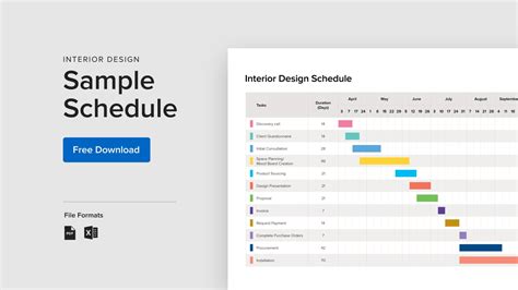 Interior Design Project Management Template