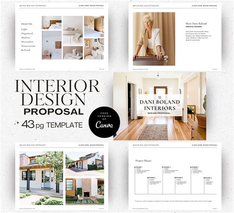 Interior Design Proposal Template