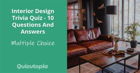 Interior Design Questions And Answers Reader