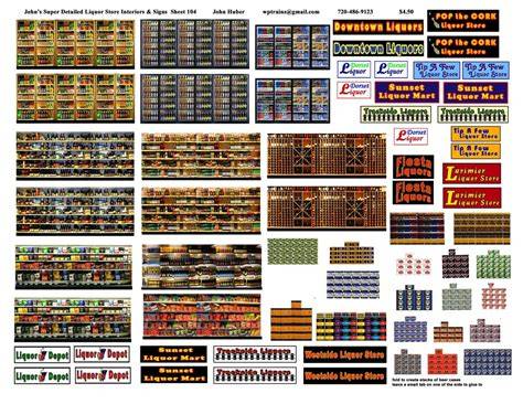 Interior Sheets Free Printable Printable Ho Scale Building Interiors