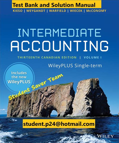 Intermediate Accounting 13th Edition Solutions Test Bank Kindle Editon