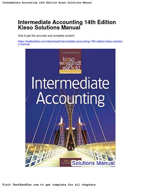 Intermediate Accounting 14th Edition Solutions Free PDF