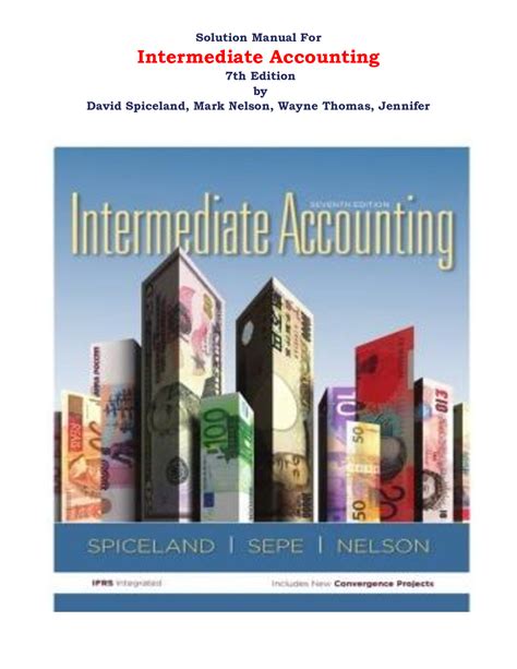 Intermediate Accounting 7e Spiceland Solutions PDF