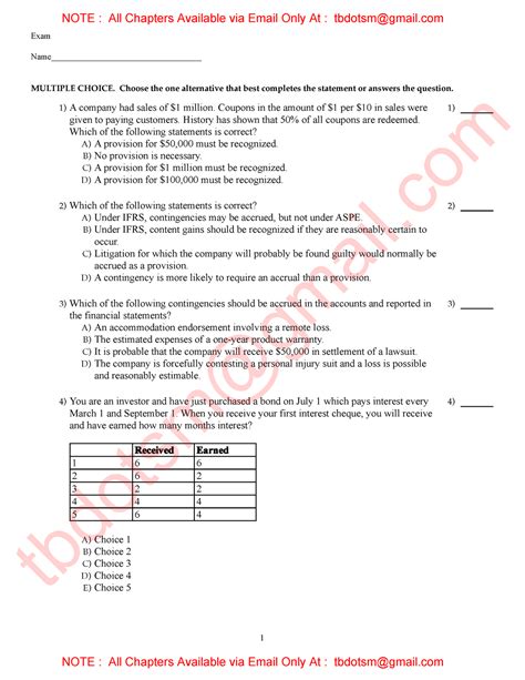 Intermediate Accounting Chapter 20 Solutions Reader