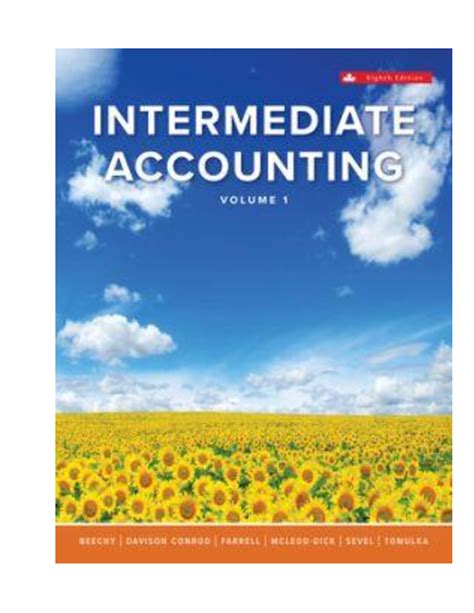 Intermediate Accounting Volume 1 Solutions Free Doc