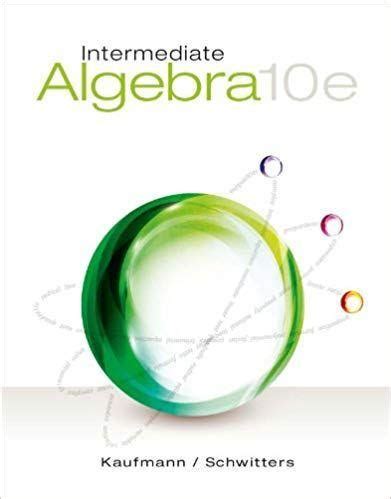 Intermediate Algebra By Kaufmann Edition Edition Ebook Kindle Editon