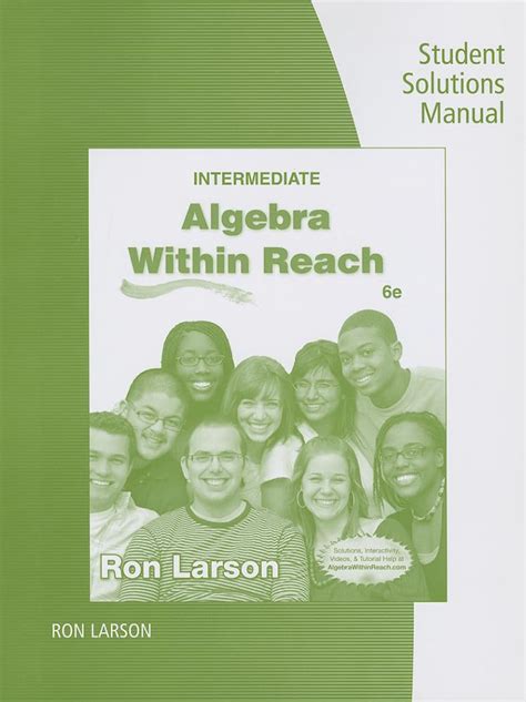 Intermediate Algebra Ron Larson 6th Edition Answers PDF