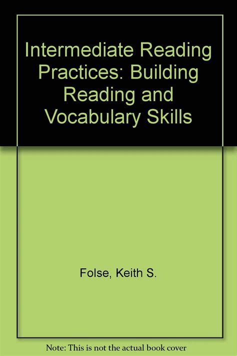 Intermediate Reading Practices: Building Reading and Vocabulary Skills Ebook PDF