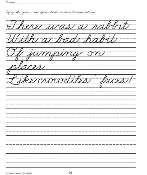 Intermediate Traditional Cursive Doc