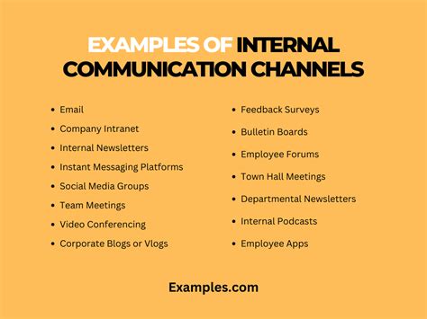 Internal Reporting Channels