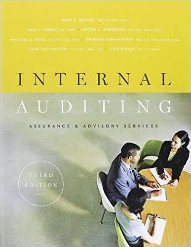 Internal auditing assurance advisory services third edition Ebook Reader