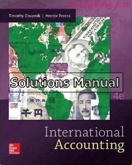 International Accounting Doupnik 4e Solutions Manual Test Bank Epub