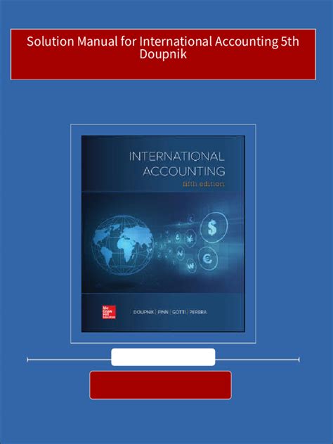 International Accounting Doupnik Solution Doc