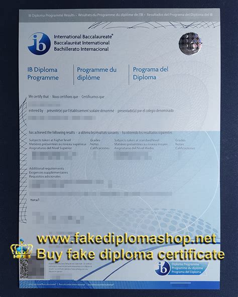 International Baccalaureate (IB) Diploma: