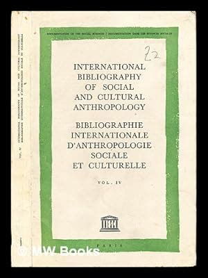 International Bibliography of the Social Sciences Anthropology 1984 Doc