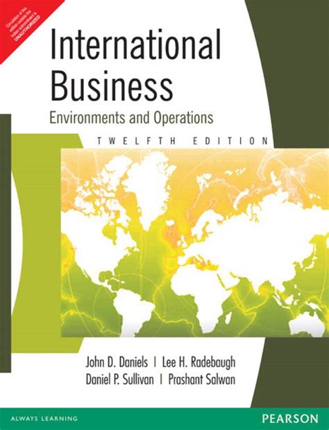 International Business Environments and Operations Reader