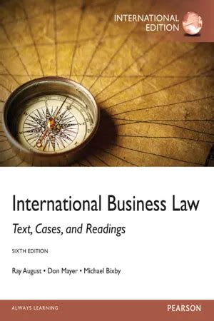 International Business Law Ray August 6th Edition Ebook Epub