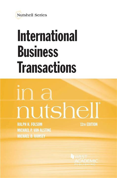 International Business Transactions in a Nutshell Nutshells Kindle Editon