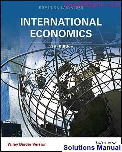 International Economics Salvatore Solutions Manual PDF