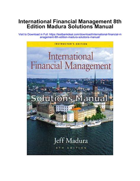 International Financial Management Madura Solutions 8th Edition Doc