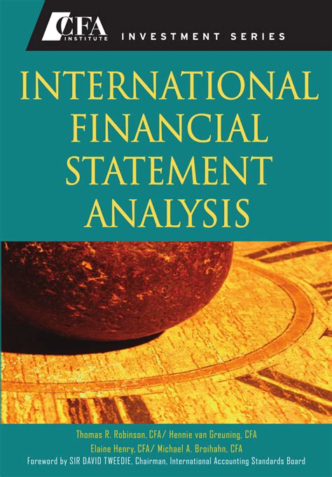 International Financial Statement Analysis Kindle Editon