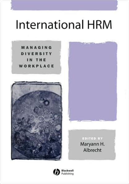 International HRM Managing Diversity in the Workplace Epub