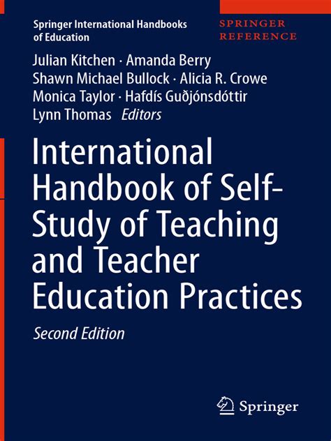 International Handbook of Self-Study of Teaching and Teacher Education Practices 1st Edition Kindle Editon