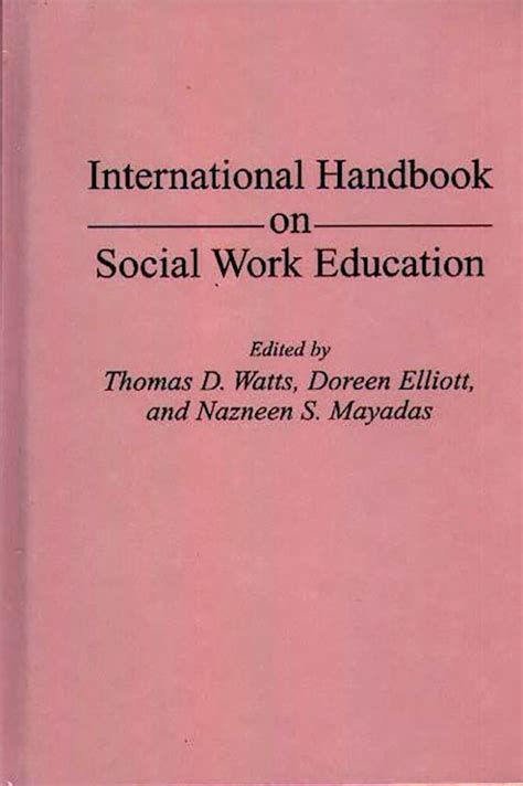 International Handbook on Social Work Education Kindle Editon