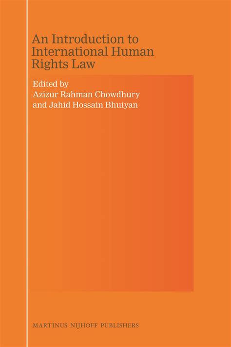 International Human Rights Law An Introduction PDF
