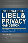 International Libel and Privacy Handbook  A Global Reference for Journalists, Publishers, Webmaster Doc