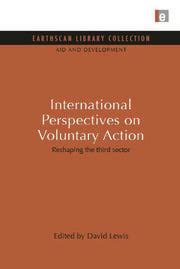 International Perspectives on Voluntary Action Reshaping the Third Sector 1 Doc