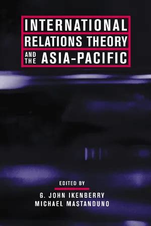 International Relations Theory and the Asia-Pacific Kindle Editon