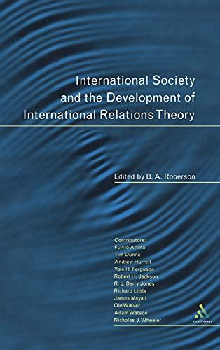 International Society and the Development of International Relations Theory PDF