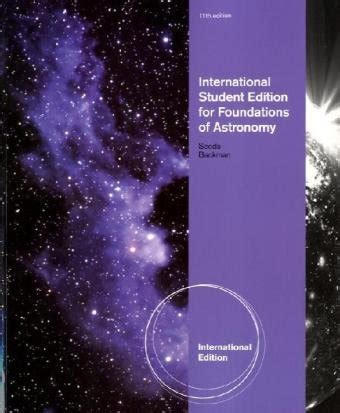 International Student Edition For Foundations of Astronomy Doc