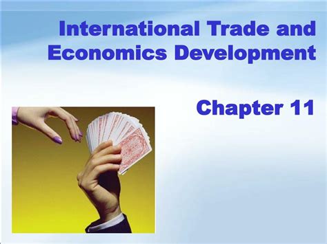 International Trade and Economics Development PDF