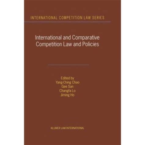 International and Comparative Competition Law Kindle Editon
