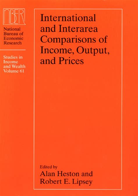 International and Interarea Comparisons of Income Doc