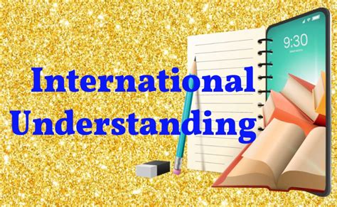 International understanding: