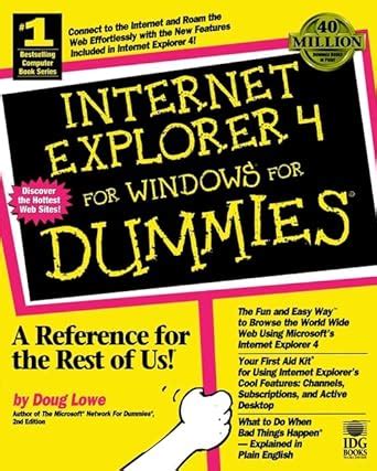 Internet Explorer 4 For Windows For Dummies For Dummies Series Kindle Editon