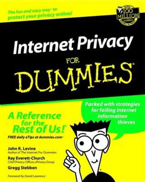 Internet Privacy for Dummies Reader