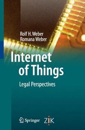 Internet of Things Legal Perspectives Epub